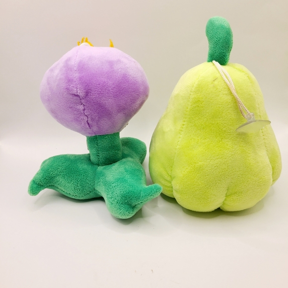 PVZ Plants vs Zombies Chomper and Squash Plushies - Picture 2 of 2